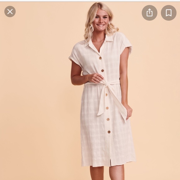 Rip Curl Dresses & Skirts - New! Rip curl Midi shirt dress size small